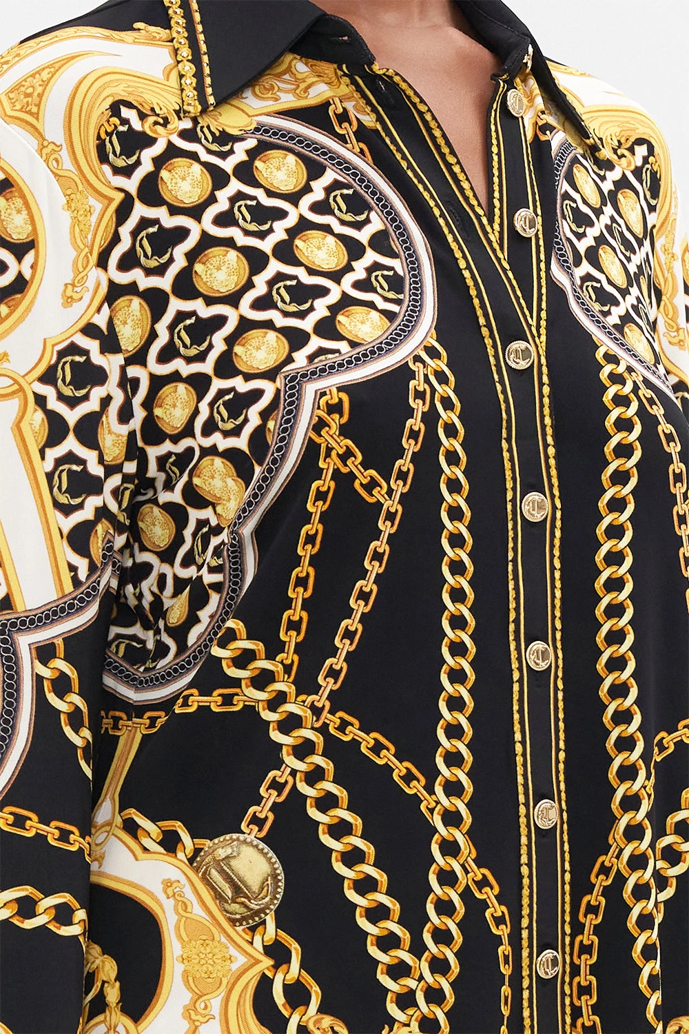 FITTED JERSEY SHIRT TETHER ME NOT 7 FITTED JERSEY SHIRT TETHER ME NOT - Image 5