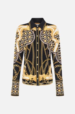 FITTED JERSEY SHIRT TETHER ME NOT 13 FITTED JERSEY SHIRT TETHER ME NOT -Vivid Couture CAMILLA 00022154 FITTED JERSEY SHIRT TETHER ME NOT GHOST b623a8e8 3de3 43f6 836f 5021a036b26d