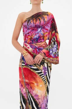 ONE SHOULDER JERSEY DRESS WILD LOVING -Vivid Couture CAMILLA 00022164 ONE SHOULDER JERSEY DRESS WILD LOVING 4 9e9737b6 7679 4a1f b080 e43d340759fc