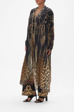 LONG CASUAL JACKET WITH POCKETS JUNGLE DREAMING 14 LONG CASUAL JACKET WITH POCKETS JUNGLE DREAMING -Vivid Couture CAMILLA 00022188 LONG CASUAL JACKET WITH POCKETS JUNGLE DREAMING 2