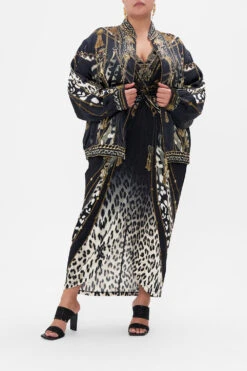 BOMBER JACKET UNTAMED ROYALTY -Vivid Couture CAMILLA 00022230 BOMBER JACKET UNTAMED ROYALTY MTL 1