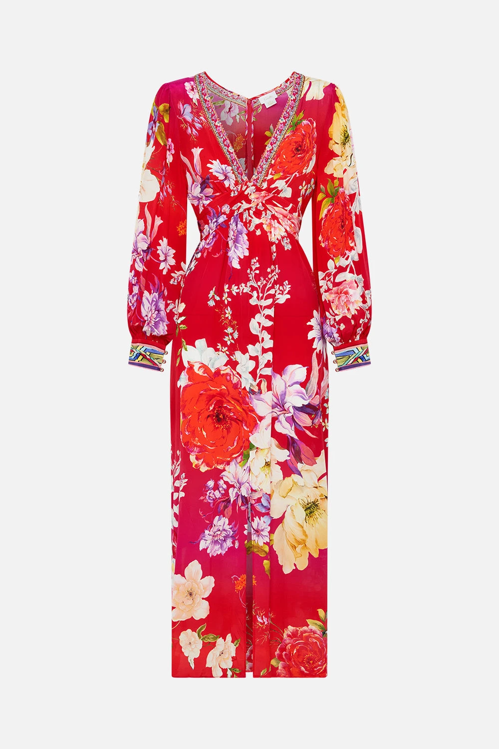 TWIST FRONT LONG DRESS KISS AND TELL 8 TWIST FRONT LONG DRESS KISS AND TELL - Image 6