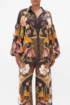 BALLOON SLEEVE SHIRT BLOUSE WAVE YOUR WAND -Vivid Couture CAMILLA 00022321 BALLOON SLEEVE SHIRT BLOUSE WAVE YOUR WAND 4