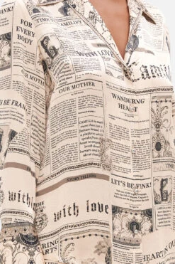 PYJAMA SHIRT FAME FEVER 13 PYJAMA SHIRT FAME FEVER -Vivid Couture CAMILLA 00022410 PYJAMA SHIRT FAME FEVER 5