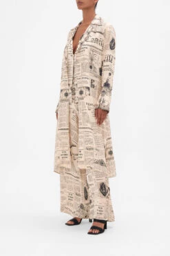 SPLIT CUFF SOFT COAT FAME FEVER -Vivid Couture CAMILLA 00022414 SPLIT CUFF SOFT COAT FAME FEVER 2