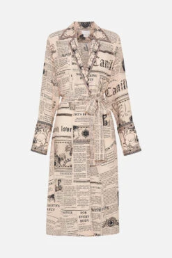 SPLIT CUFF SOFT COAT FAME FEVER -Vivid Couture CAMILLA 00022414 SPLIT CUFF SOFT COAT FAME FEVER GHOST