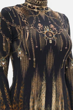 JERSEY TURTLENECK JUNGLE DREAMING -Vivid Couture CAMILLA 00022576 JERSEY TURTLENECK JUNGLE DREAMING 5