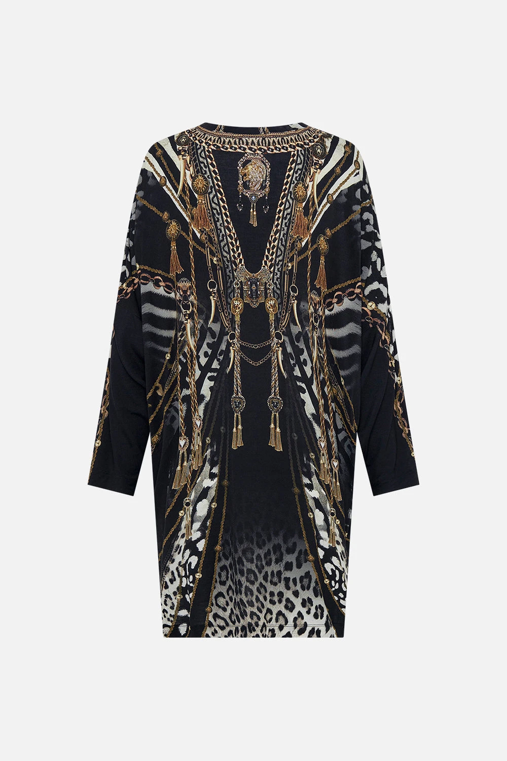 SIDE SPLIT TEE - ALL OVER PRINT UNTAMED ROYALTY - Image 7