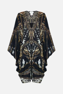 T SHAPE SHORT KAFTAN UNTAMED ROYALTY -Vivid Couture CAMILLA 00022608 T SHAPE SHORT KAFTAN UNTAMED ROYALTY GHOST