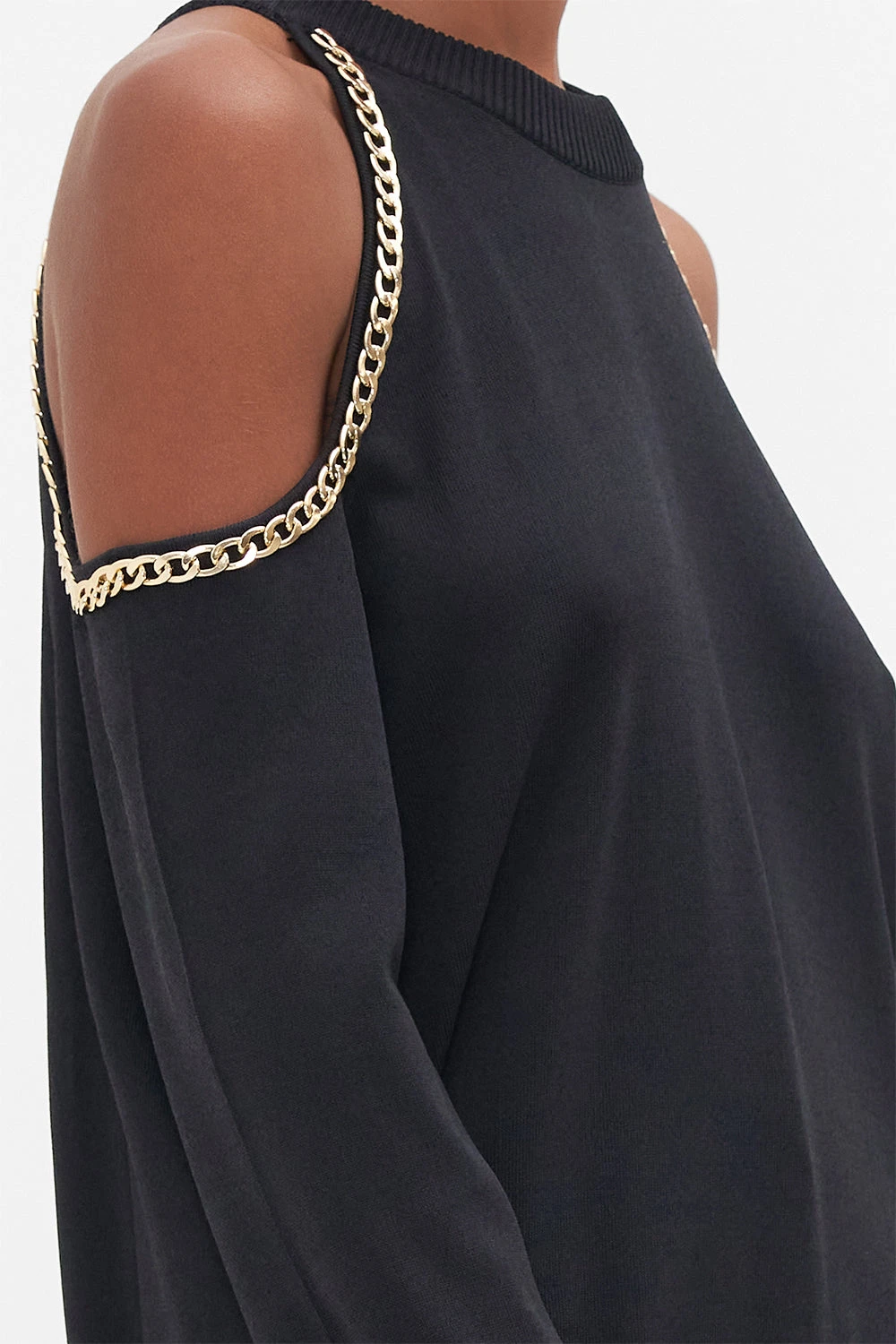 RELAXED COLD SHOULDER JUMPER TETHER ME NOT 7 RELAXED COLD SHOULDER JUMPER TETHER ME NOT - Image 5