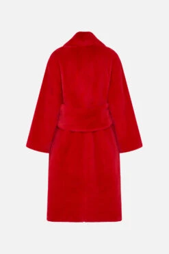 LONG TEDDY COAT KISS AND TELL -Vivid Couture CAMILLA 00022717 LONG TEDDY COAT KISS AND TELL GHOST 2