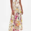 LONG DRESS WITH TIE FRONT DESTINY CALLING