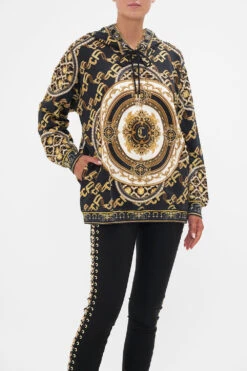 HOODY WITH POCKETS TETHER ME NOT -Vivid Couture CAMILLA 00022745 HOODY WITH POCKETS TETHER ME NOT 4