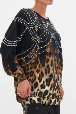 OVERSIZED SWEATER JUNGLE DREAMING -Vivid Couture CAMILLA 00022758 JUNGLE DREAMING OVERSIZED SWEATER 5