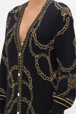 LONG COCOON CARDIGAN JEALOUSY AND JEWELS -Vivid Couture CAMILLA 00022874 LONG COCOON CARDIGAN TETHER ME NOT 5 c1e86737 dccb 4d1e 84ef fbdf26a7925d