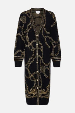 LONG COCOON CARDIGAN JEALOUSY AND JEWELS -Vivid Couture CAMILLA 00022874 LONG COCOON CARDIGAN TETHER ME NOT GHOST e0c1d45a 41e4 4a01 b446 03d229319ee5