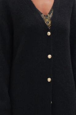 KNIT LONG COCOON CARDIGAN LIONS MANE -Vivid Couture CAMILLA 00022884 LONG COCOON CARDIGAN LIONS MANE 5