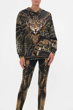 HOODY WITH POCKETS LIONS MANE 11 HOODY WITH POCKETS LIONS MANE -Vivid Couture CAMILLA 00022907 HOODY WITH POCKETS LIONS MANE 4