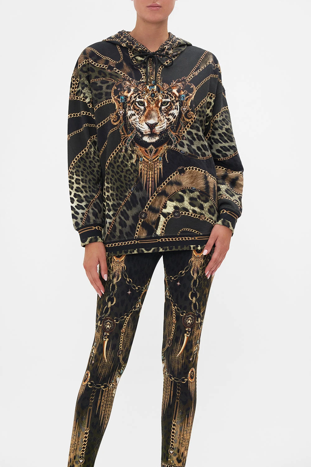 HOODY WITH POCKETS LIONS MANE 6 HOODY WITH POCKETS LIONS MANE - Image 5