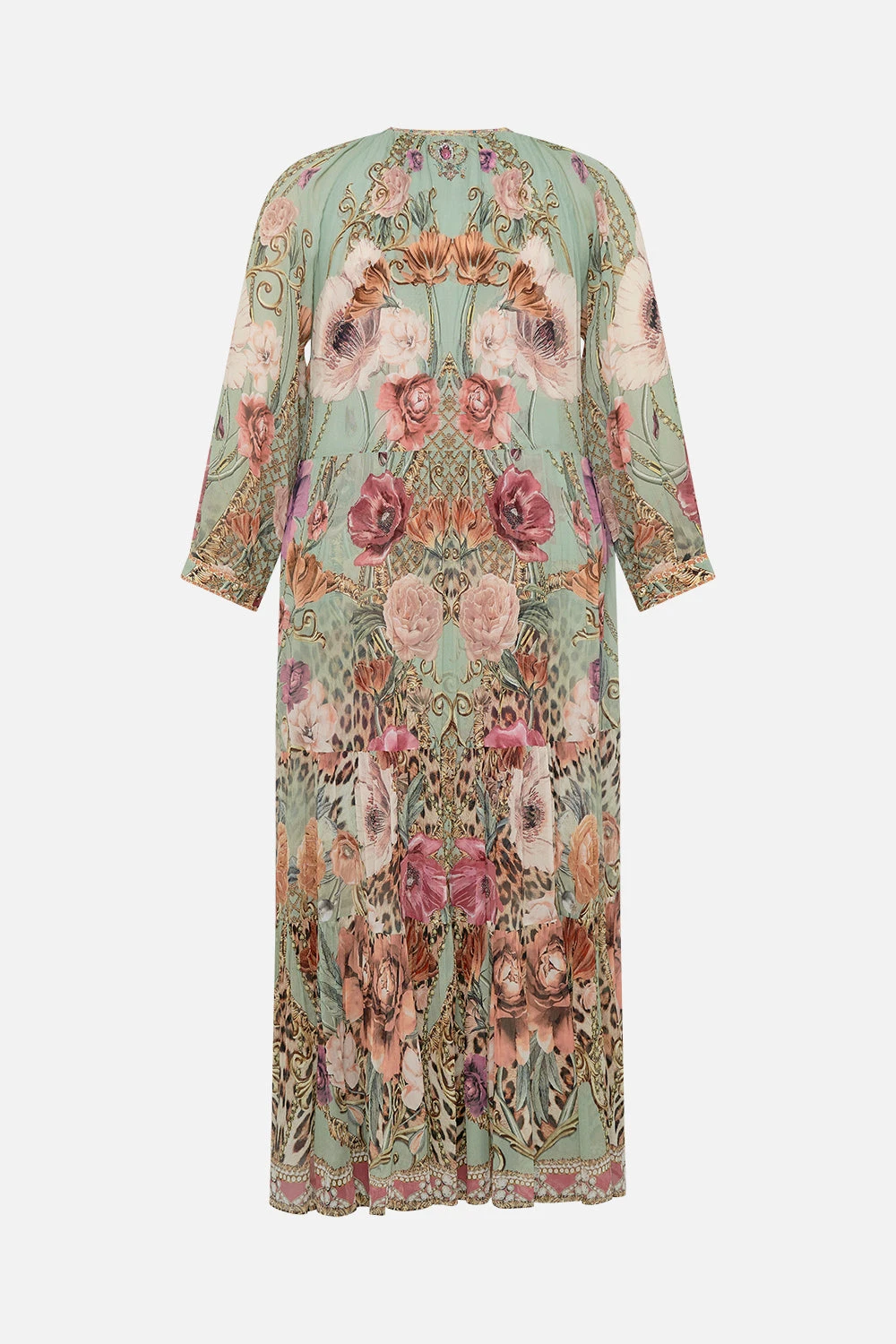 LONG GATHERED PANEL DRESS GROW AND GLOW - Image 12