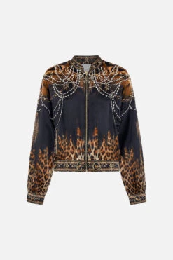 BOMBER JACKET JUNGLE DREAMING -Vivid Couture CAMILLA 00022922 BOMBER JACKET JUNGLE DREAMING GHOST