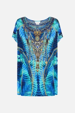 LOOSE FIT TEE SONG OF THE JUNGLE -Vivid Couture CAMILLA 00022965 LOOSE FIT TEE SONG OF THE JUNGLE GHOST