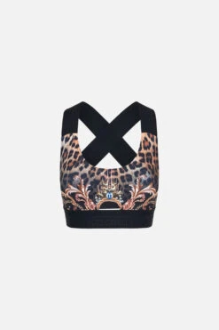 JACQUARD ELASTIC STRAP BRA WITH CF CUT OUT RUNNING IN THE WILD -Vivid Couture CAMILLA 00022967 JACQUARD ELASTIC STRAP BRA WITH CF CUT OUT RUNNING IN THE WILD GHOST d2429846 311e 4ef2 9e71 bc14634de3b5