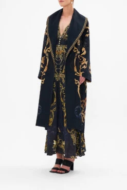 SHAWL COLLAR COAT MOONLIGHT MELODIES -Vivid Couture CAMILLA 00022990 SHAWL COLLAR COAT MOONLIGHT MELODIES 4