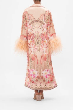 LONG ROBE WITH FLARED SLEEVE ADORE ME -Vivid Couture CAMILLA 00023090 LONG ROBE WITH FLARED SLEEVE ADORE ME 1