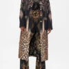 LONG BUTTON FRONT COAT JUNGLE DREAMING -Vivid Couture CAMILLA 00023158 LONG BUTTON FRONT COAT JUNGLE DREAMING 1