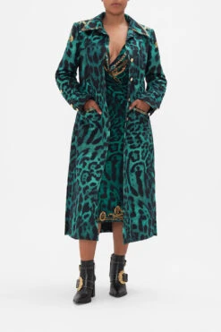 LONG BUTTON FRONT COAT SING MY SONG