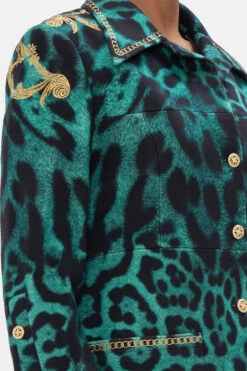 LONG BUTTON FRONT COAT SING MY SONG -Vivid Couture CAMILLA 00023163 LONG BUTTON FRONT COAT SING MY SONG 5