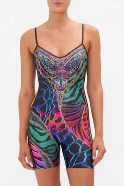 SHORT CATSUIT UNDER THE NEON SUN -Vivid Couture CAMILLA 00023168 SHORT CATSUIT UNDER THE NEON SUN 4