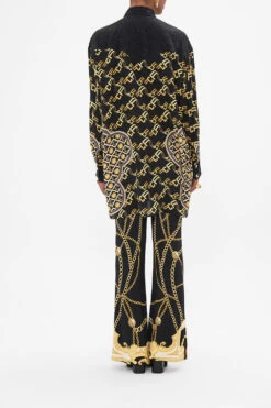 LONG LINE SHIRT WITH YOKE AND BUTTON DETAIL TETHER ME NOT -Vivid Couture CAMILLA 00023174 TETHERMENOT LONGLINESHIRTWITHYOKEANDBUTONDETAIL2