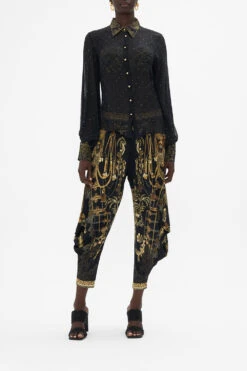 SPLIT SLEEVE BLOUSE THE NIGHT IS NOIR