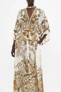 WAIST TIE LONG KAFTAN ROAD TO RICHESSE -Vivid Couture CAMILLA 00023424 WAIST TIE LONG KAFTAN ROAD TO RICHESSE 4