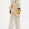 KIMONO WITH TIE BELT SUNLIGHT SYMPHONY -Vivid Couture CAMILLA 00023435 KIMONO WITH TIE BELT SUNLIGHT SYMPHONY 1