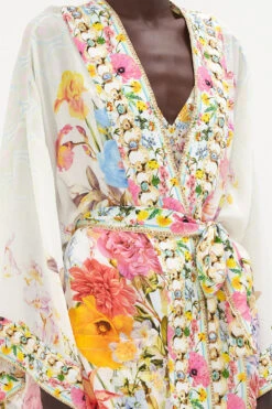 KIMONO WITH TIE BELT SUNLIGHT SYMPHONY 12 KIMONO WITH TIE BELT SUNLIGHT SYMPHONY -Vivid Couture CAMILLA 00023435 KIMONO WITH TIE BELT SUNLIGHT SYMPHONY 5