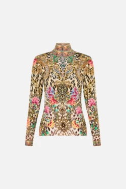 JERSEY TURTLENECK QUEEN ATLANTIS -Vivid Couture CAMILLA 00023454 JERSEY TURTLENECK QUEEN ATLANTIS GHOST