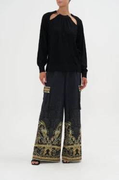 CHAIN DETAIL CUT OUT JUMPER ROLE CALL