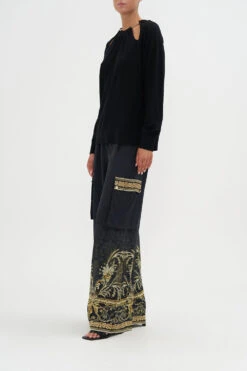 CHAIN DETAIL CUT OUT JUMPER ROLE CALL -Vivid Couture CAMILLA 00023461 CHAIN DETAIL CUT OUT JUMPER ROLE CALL 2