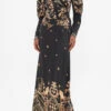 WRAP DRESS WITH DRAMATIC SLEEVE DUOMO DYNASTY -Vivid Couture CAMILLA 00023515 DUOMODYNASTY WRAPDRESSW DRAMATICSLEEVE 1