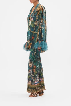 FLARED SLEEVE DOUBLE BREASTED JACKET VERDIS WORLD -Vivid Couture CAMILLA 00023539 FLARED SLEEVE DOUBLE BREASTED JACKET VERDIS WORLD 2