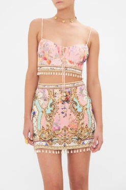 GATHERED BRALETTE LETTERS FROM THE PINK ROOM -Vivid Couture CAMILLA 00023563 GATHERED BRALETTE LETTERS FROM THE PINK ROOM 4