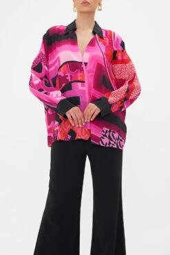 WING COLLAR BLOUSE CIAO PALAZZO -Vivid Couture CAMILLA 00023573 CIAOPALAZZO WINGCOLLARBLOUSE 4