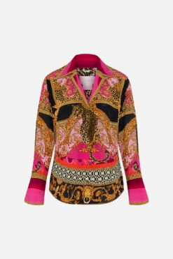 PYJAMA SHIRT CIAO PALAZZO 11 PYJAMA SHIRT CIAO PALAZZO -Vivid Couture CAMILLA 00023577 PYJAMASHIRT CIAOPALAZZO GHOST 1