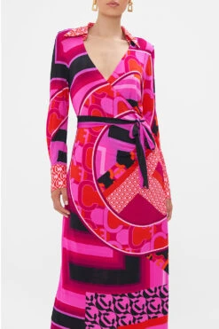 JERSEY COLLARED DRESS CIAO PALAZZO -Vivid Couture CAMILLA 00023579 CIAOPALAZZO JERSEYCOLLAREDDRESS 4