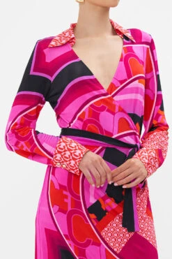 JERSEY COLLARED DRESS CIAO PALAZZO -Vivid Couture CAMILLA 00023579 CIAOPALAZZO JERSEYCOLLAREDDRESS 5