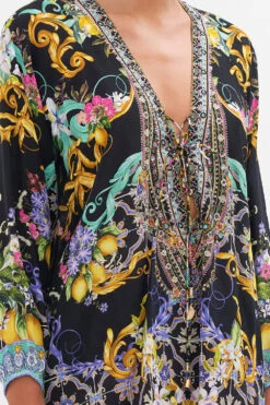 LACE UP BLOUSE MEET ME IN MARCHESA -Vivid Couture CAMILLA 00023660 LACE UP BLOUSE MEET ME IN MARCHESA 5