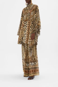 HIGH NECK RUFFLE SLEEVE BLOUSE STANDING OVATION 12 HIGH NECK RUFFLE SLEEVE BLOUSE STANDING OVATION -Vivid Couture CAMILLA 00023720 HIGH NECK RUFFLE SLEEVE BLOUSE STANDING OVATION 2